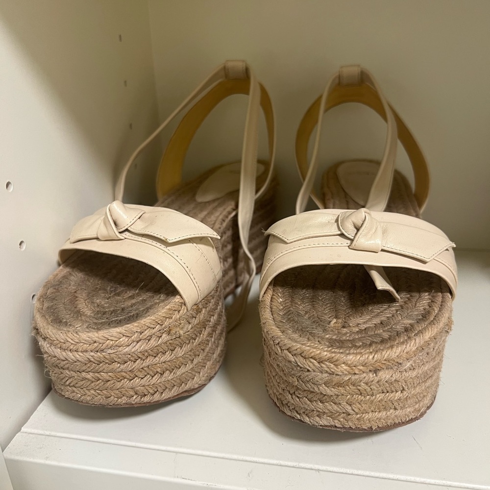 Alexandre Birman Flatform Espadrille Wedges